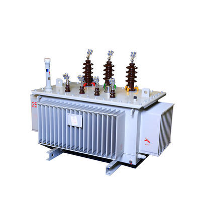 Transformateur amorphe rempli d'huile de noyau du cachetage 80KVA 125KVA