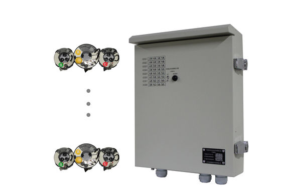 Ligne aérienne actionnée solaire avertissement automatique de JYW-KK IPX7 d'indicateur de défaut