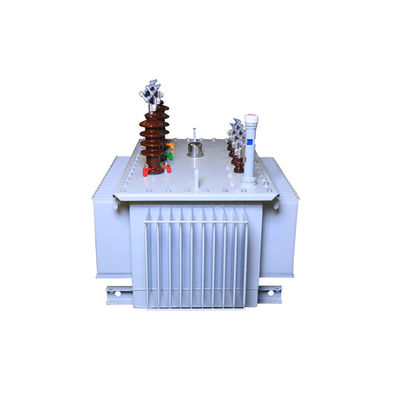 Transformateur amorphe rempli d'huile de noyau du cachetage 80KVA 125KVA