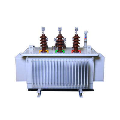 Transformateur amorphe rempli d'huile de noyau du cachetage 80KVA 125KVA