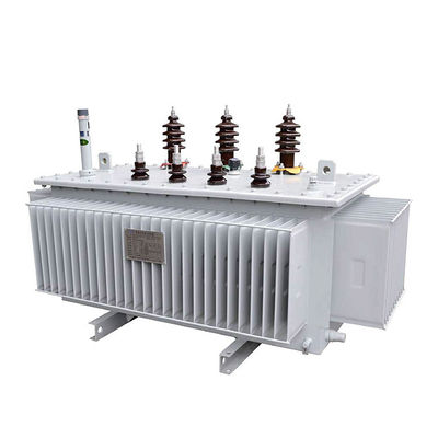 Transformateur amorphe rempli d'huile de noyau du cachetage 80KVA 125KVA