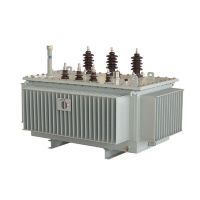 Transformateur amorphe rempli d'huile de noyau du cachetage 80KVA 125KVA